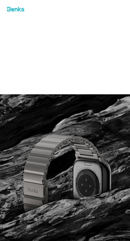 Benks Adjustable Titanium Watch Band for Apple Watch 42/44/45/49