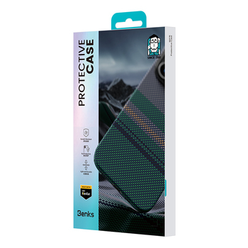 Benks Magnetic Armor Pro Aurora Kevlar 600D Case (CC65) for Iphone 16 Pro (Camera Control Button)