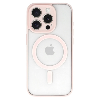 Acrylic Color Magsafe Case for Iphone 17e/16e light pink
