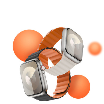 Benks Magnetic Silicone Watch Band for Apple Watch 38/40/41 beige