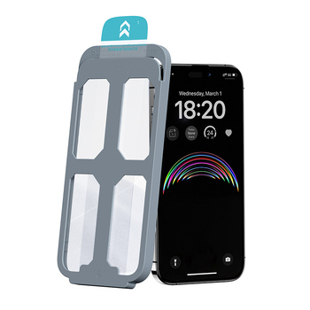Benks Tempered glass JoyView Anti-reflection Glass for Iphone 15 Pro Max black