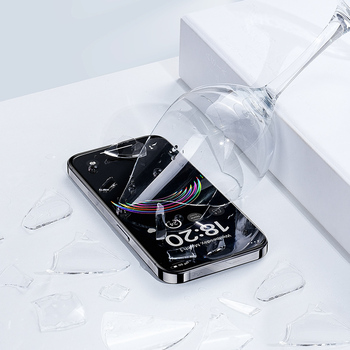 Benks Tempered glass JoyView Anti-reflection Glass for Iphone 15 Pro Max black