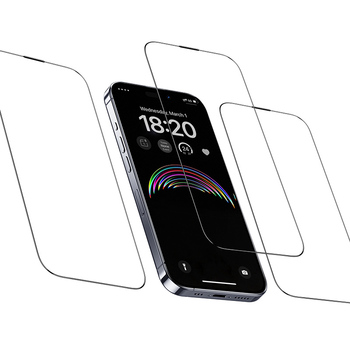Benks Tempered glass JoyView Anti-reflection Glass for Iphone 15 Pro black