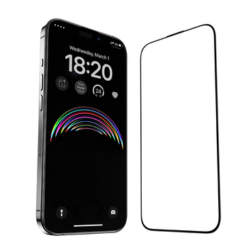 Benks Tempered glass JoyView Anti-reflection Glass for Iphone 15 Pro black