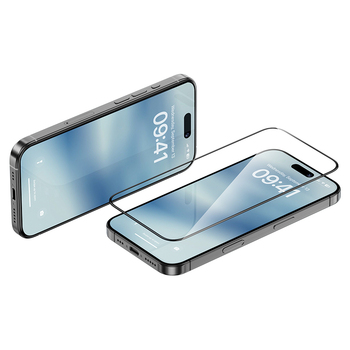 Benks Tempered glass Ultra Shield HD (AN65) for Iphone 16 Pro black