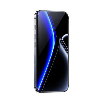 Benks Hartowane szkło Glass Warrior Sapphire Coating (LS65) do Iphone 16 Pro Max czarne (Thin Edge)