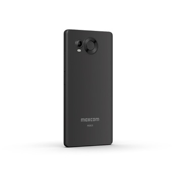 Smartfon - MAXCOM MS601 CZARNY + Etui Przezroczyste