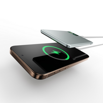 Blavec Power Bank 10000mAh BJ-03 Slim 13,5mm - Typ C - 22,5W magnetyczny indukcyjny Magsafe 3 w 1 (PBBJ03-MC10G) szary aluminium