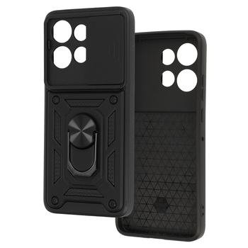 Slide Camera Armor Case do Motorola Edge 50 Neo 5G Czarny