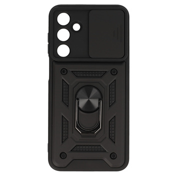 Slide Camera Armor Case for Samsung Galaxy A16 4G/5G Black