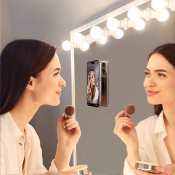 Silicone suction phone holder magnetic with ring MSH9 mint