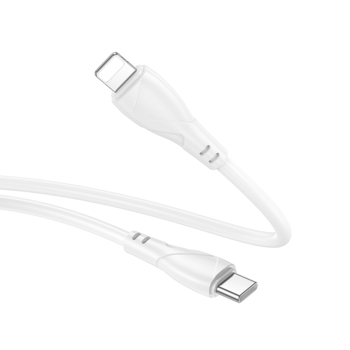 Borofone Kabel BX121 Energy - Typ C na Typ C - PD 60W 1 metr biały