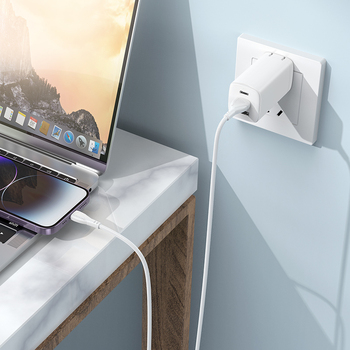 Borofone Kabel BX121 Energy - USB na Lightning - 2,4A 1 metr biały