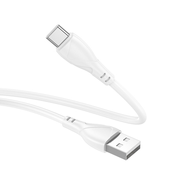 Borofone Kabel BX121 Energy - USB na Typ C - 3A 1 metr biały