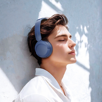 Borofone Słuchawki nauszne BO37 Marvellous bluetooth niebieskie