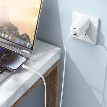Borofone Kabel BX121 Energy - Typ C na Lightning - PD 27W 1 metr biały
