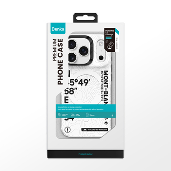Benks Dynamic Magnetic Summit Case Mont-Blanc (0069) for Iphone 17 Pro (Camera Control Button)
