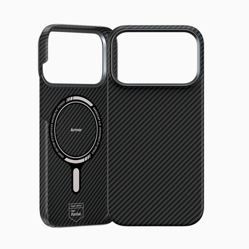 Benks Etui Magnetic Armor Air Kevlar Metal Frame 600D (0069) do Iphone 17 Pro czarny