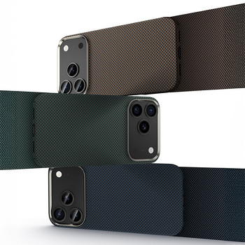 Benks Magnetic Armor Tint Kevlar 1000D (0069) for Iphone 17 Pro green