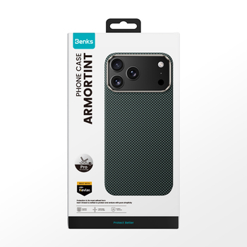Benks Magnetic Armor Tint Kevlar 1000D (0069) for Iphone 17 Pro green