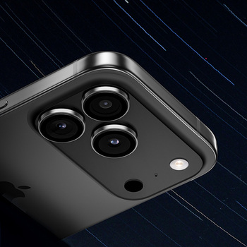 Benks Tempered glass DR Sapphire Lens Protector on camera for Iphone 17 Air (lens 1 piece) black