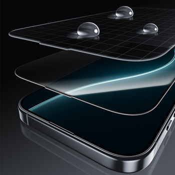Benks Hartowane szkło Glass Warrior HD do Iphone 17 Pro czarne