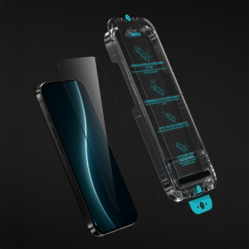 Benks Tempered glass Glass Warrior HD for Iphone 17/16 Pro black
