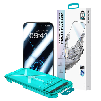 Benks Hartowane szkło Glass Warrior Sapphire Coating do Iphone 17 Air czarne