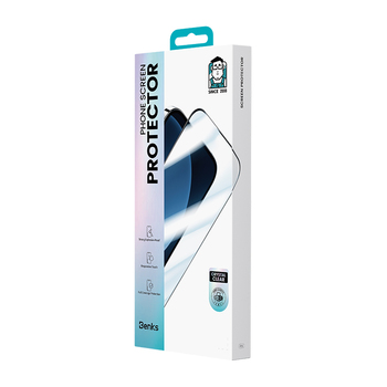 Benks Hartowane szkło Ultra Shield HD Glass (AA67) do Iphone 17/16 Pro czarne