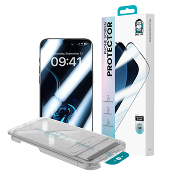 Benks Hartowane szkło Ultra Shield HD Glass (AA69) do Iphone 17 Pro czarne