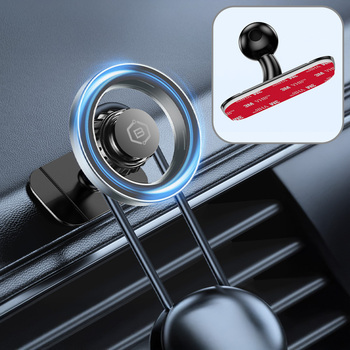 Blavec Car holder BH-16B Carbon magnetic Magsafe to dashboard (BH16BC-MDB) black
