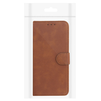 Kabura BOOK COMMON Uniwersalna (ROZMIAR L) do Iphone 6 Plus/7 Plus/8 Plus/Xs Max/11 Pro Max/Samsung S20 FE/S21 FE/S10 Plus/A10/A32/A54/Xiaomi 12 Lite/Huawei P30 Pro brązowa
