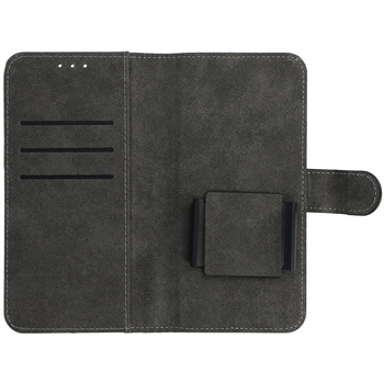 COMMON Universal Book Case (SIZE S) for Iphone 12/13/Samsung S6/A5 2016/Xcover 4/S22/Huawei P8 2017 black