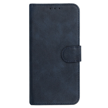 Kabura BOOK COMMON Uniwersalna (ROZMIAR L) do Iphone 6 Plus/7 Plus/8 Plus/Xs Max/11 Pro Max/Samsung S20 FE/S21 FE/S10 Plus/A10/A32/A54/Xiaomi 12 Lite/Huawei P30 Pro granatowa