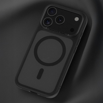 Benks Etui Magnetic Mist Metal Frame (0070) do Iphone 17 Pro Max biały (Camera Control Button)