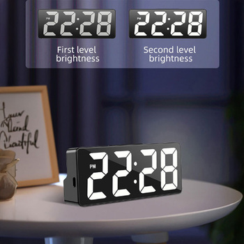 Zegar elektroniczny cyfrowy LED budzik