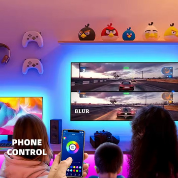 Taśma LED RGB 5 metów + aplikacja na telefon