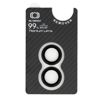 Hartowane szkło Tel Protect Titanium Lens 99% AR Aramid Series na aparat do Iphone 16/16 Plus (obiektyw 2 sztuki)