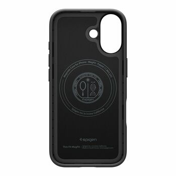 Case SPIGEN Thin Fit Mag Magsafe  ACS10373 for Iphone 17 - Black