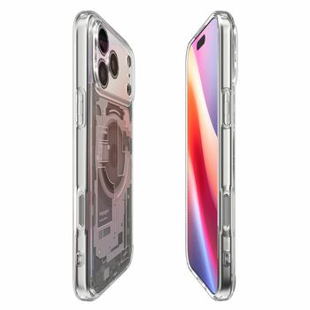 Etui SPIGEN Ultra Hybrid Mag Magsafe ACS10288 do Iphone 17 Pro Max - Zero One Natural Titanium