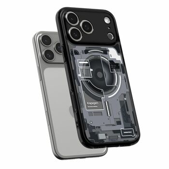 Case SPIGEN Ultra Hybrid Mag Magsafe ACS10289 for Iphone 17 Pro Max - Zero One Black