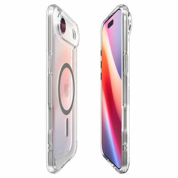 Case SPIGEN Ultra Hybrid Mag Magsafe ACS10314 for Iphone 17 Air - Clear/Graphite