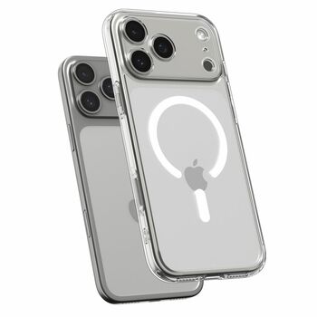 Case SPIGEN Ultra Hybrid Mag Magsafe ACS10346 for Iphone 17 Pro - Clear/White