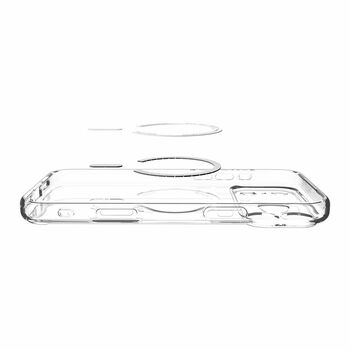 Case SPIGEN Ultra Hybrid Mag Magsafe ACS10346 for Iphone 17 Pro - Clear/White