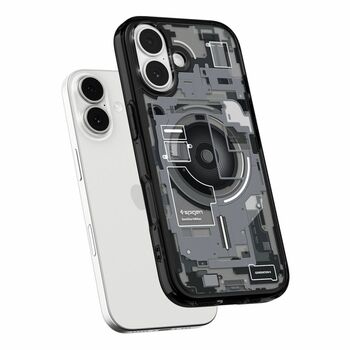 Etui SPIGEN Ultra Hybrid Mag Magsafe ACS10387 do Iphone 17 - Zero One Black