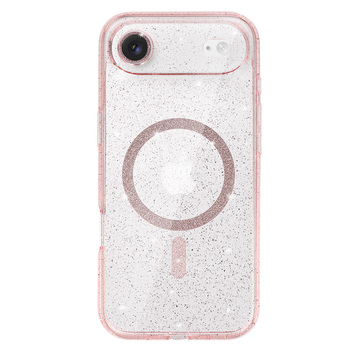 Glitter Magsafe Case do Iphone 17 Air różowy clear