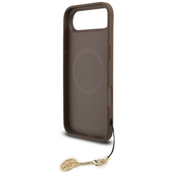 Original Case GUESS 4G Charms Collection MagSafe for Iphone 17 Air brown