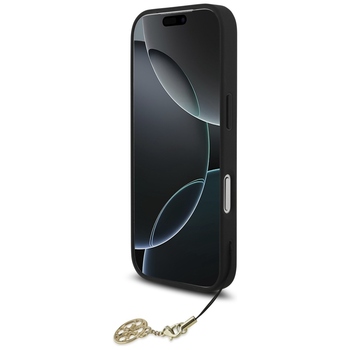 Original Case GUESS 4G Charms Collection MagSafe for Iphone 17 Pro black