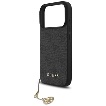 Original Case GUESS 4G Charms Collection MagSafe for Iphone 17 Pro black