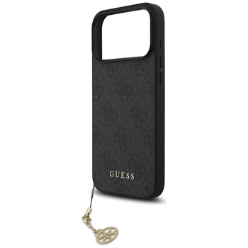 Original Case GUESS 4G Charms Collection MagSafe for Iphone 17 Pro Max black